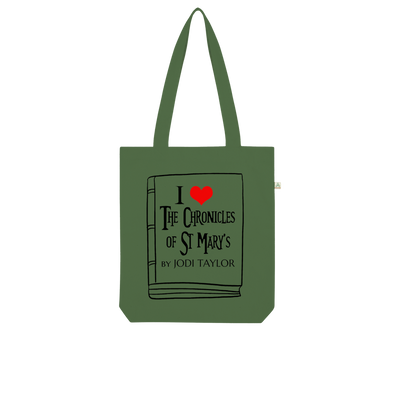 I Love the Chronicles of St Mary's (UK) Organic Tote Bag