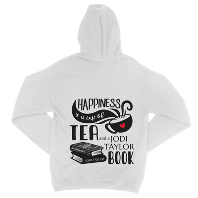 Happiness is a Cup of Tea and a Jodi Taylor Book Classic Adult Zip Hoodie