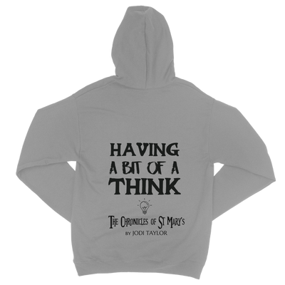 Having A Bit Of A Think Classic Adult Zip Hoodie