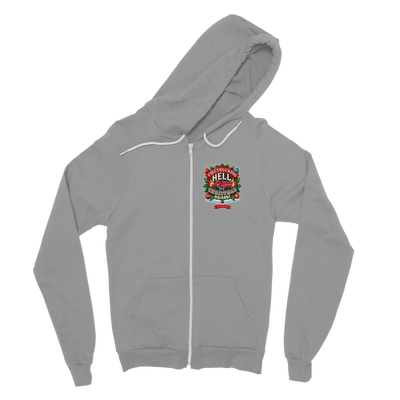 Firetrucking Hell - It's Christmas Again! (UK) Classic Adult Zip Hoodie