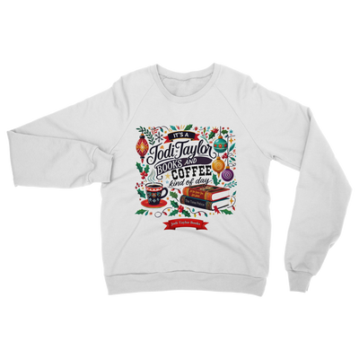 It's a Christmas Books and Coffee Kind of Day (UK) Classic Adult Sweatshirt up to 5XL