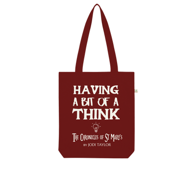 Having A Bit Of A Think Organic Tote Bag