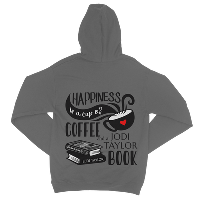 Happiness is a Cup of Coffee and a Jodi Taylor Book Classic Adult Zip Hoodie