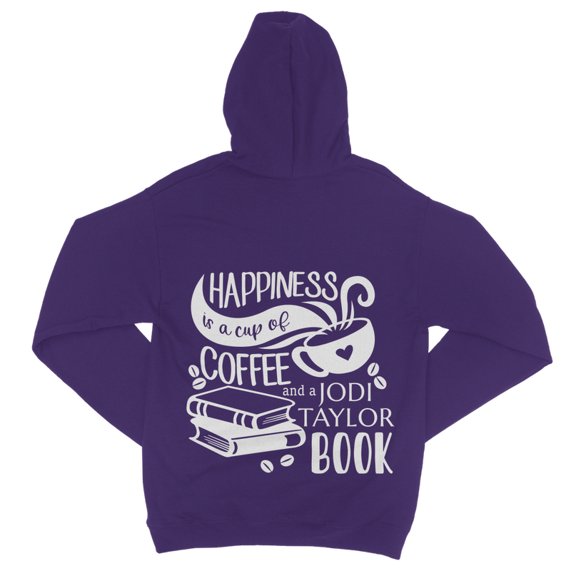 Happiness is a Cup of Coffee and a Jodi Taylor Book Classic Adult Zip Hoodie