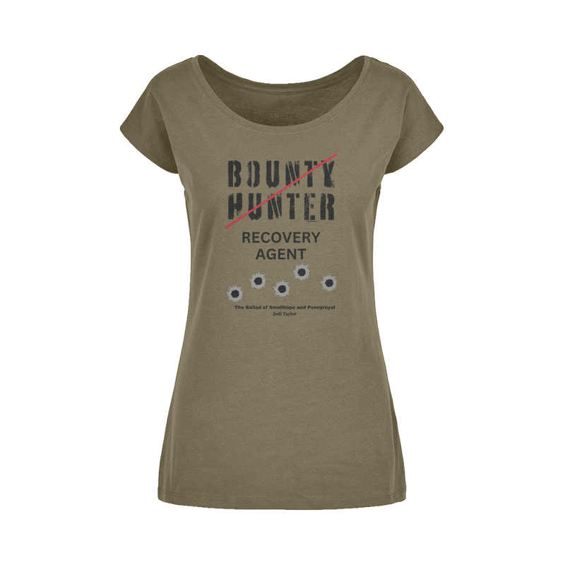 Smallhope and Pennyroyal Bounty Hunter - Recovery Agent (UK) Wide Neck Womens T-Shirt XS-5XL