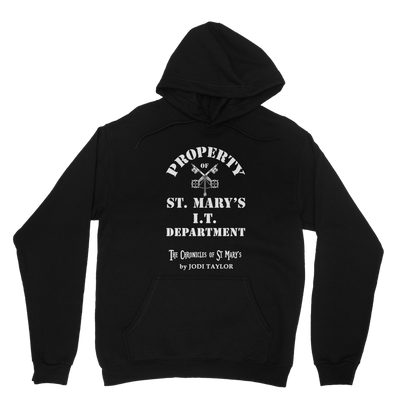 Property of St Mary's I.T. Department (UK) Classic Adult Hoodie up to 5XL