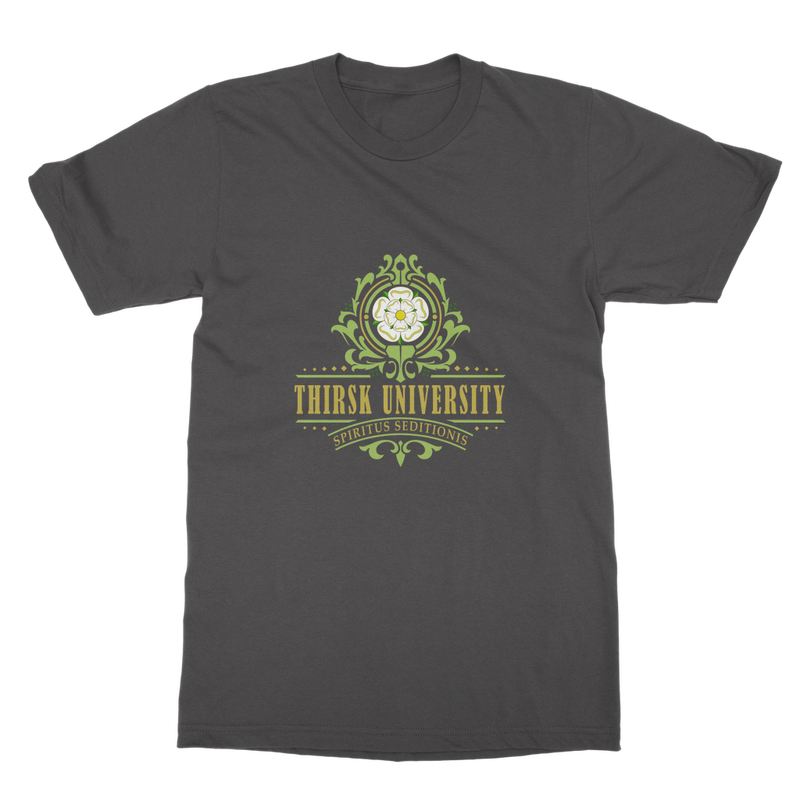 Thirsk University (UK) Classic Adult T-Shirt up to 5XL