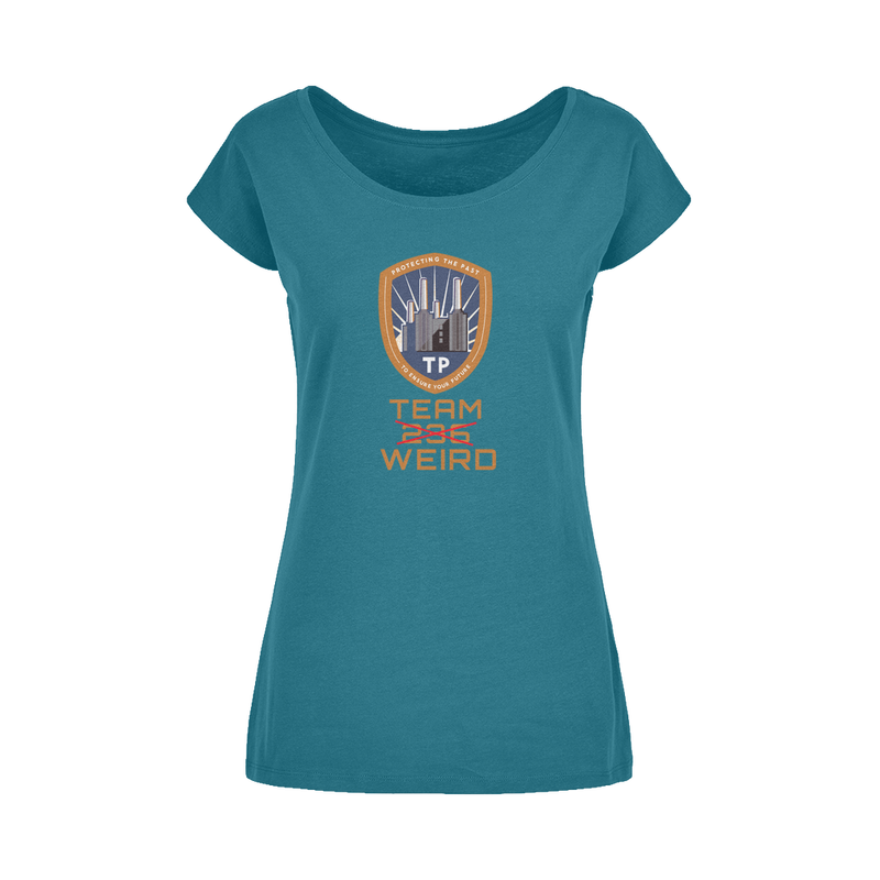 Time Police Team Weird (UK) Wide Neck Womens T-Shirt XS-5XL