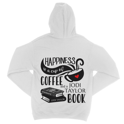 Happiness is a Cup of Coffee and a Jodi Taylor Book Classic Adult Zip Hoodie