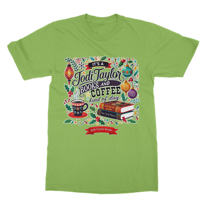 It's a Christmas Books and Coffee Kind of Day (UK) Classic Adult T-Shirt up to 5XL