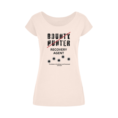 Smallhope and Pennyroyal Bounty Hunter - Recovery Agent (UK) Wide Neck Womens T-Shirt XS-5XL