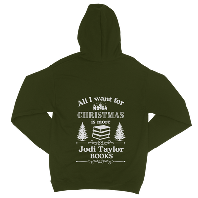 All I Want For Christmas is More Jodi Taylor Books (UK) Classic Adult Zip Hoodie