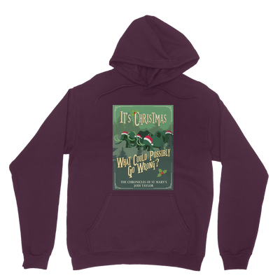 It's Christmas - What Could Possibly Go Wrong? (UK) Classic Adult Hoodie up to 5XL