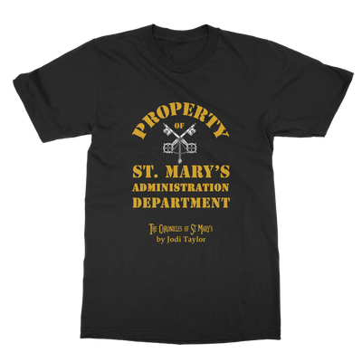 Property of St Mary's Administration Department (UK) Classic Adult T-Shirt up to 5XL