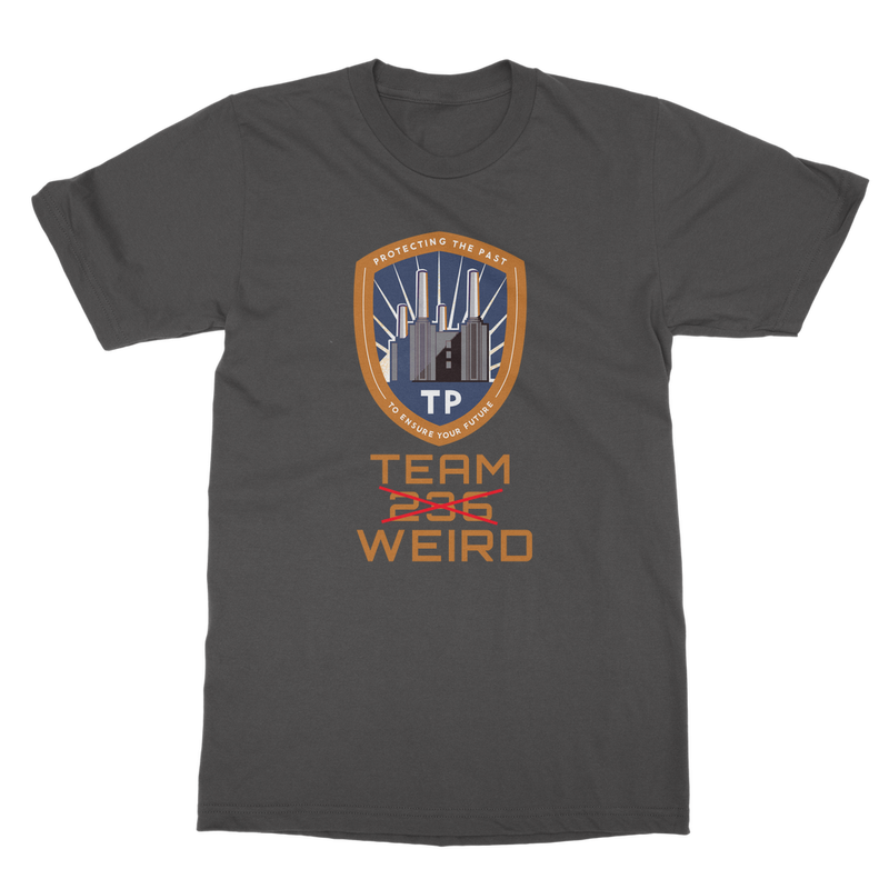 Time Police Team Weird (UK) Classic Adult T-Shirt up to 5XL