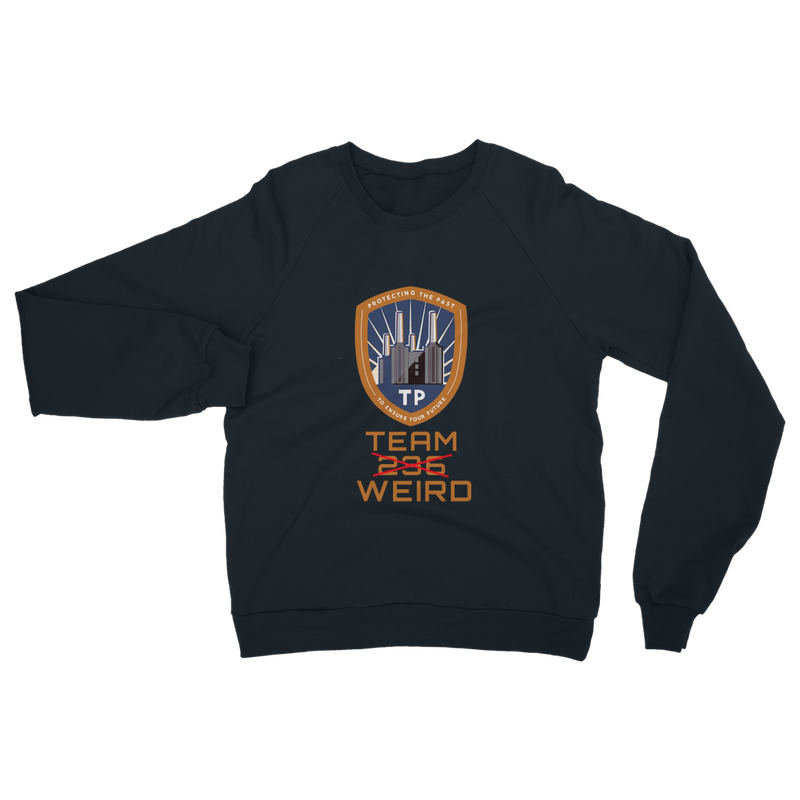 Time Police Team Weird (UK) Classic Adult Sweatshirt up to 5XL