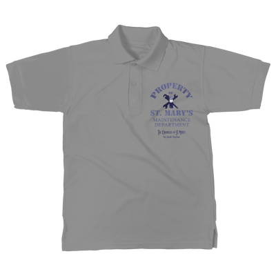 Property of St Mary's Maintenance Department (UK) Classic Adult Polo Shirt