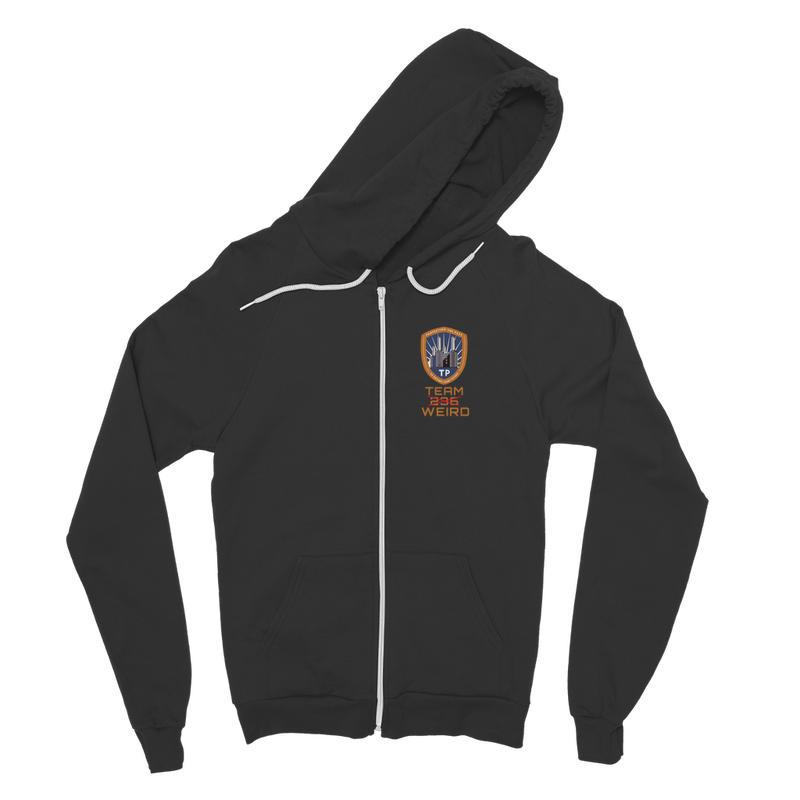 Time Police Team Weird (UK) Classic Adult Zip Hoodie