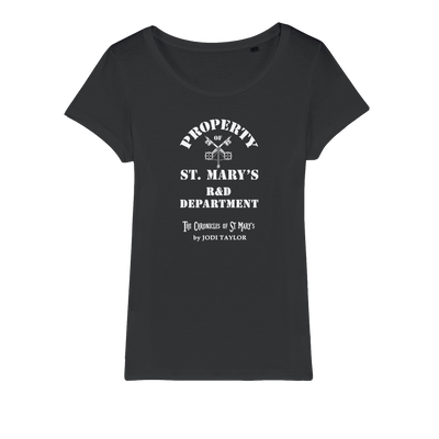 Property of St Mary's R&D Department (UK) Organic Jersey Womens T-Shirt