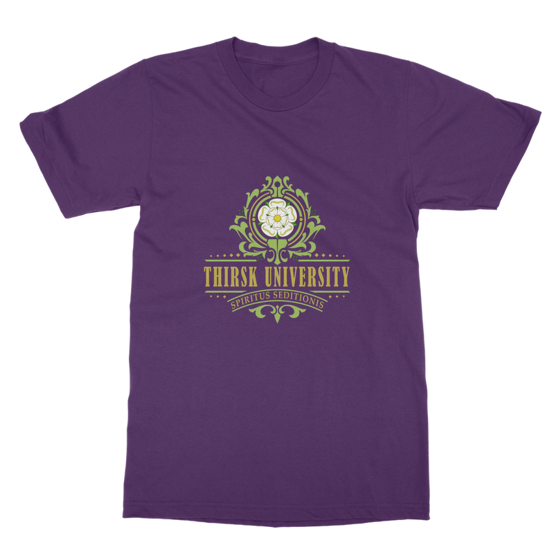 Thirsk University (UK) Classic Adult T-Shirt up to 5XL