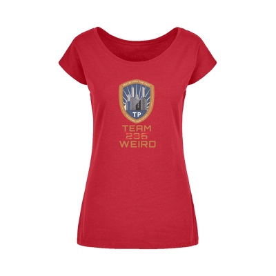 Time Police Team Weird (UK) Wide Neck Womens T-Shirt XS-5XL