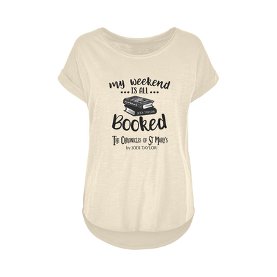 My Weekend Is All Booked Women's Long Slub T-Shirt XS-5XL