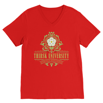 Thirsk University (UK) Classic V-Neck T-Shirt