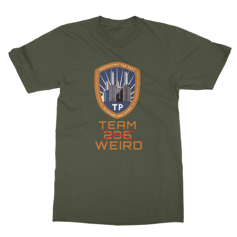 Time Police Team Weird (UK) Classic Adult T-Shirt up to 5XL