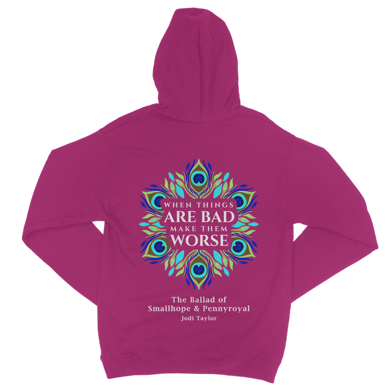 When Things Are Bad Make Them Worse (UK) Classic Adult Zip Hoodie