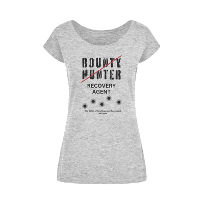 Smallhope and Pennyroyal Bounty Hunter - Recovery Agent (UK) Wide Neck Womens T-Shirt XS-5XL