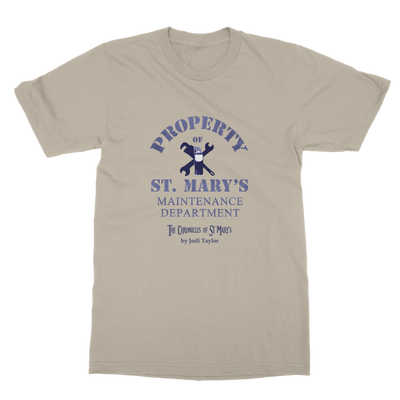 Property of St Mary's Maintenance Department (UK) Classic Adult T-Shirt up to 5XL