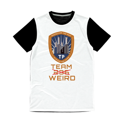 Time Police Team Weird (UK) Classic Panel T-Shirt