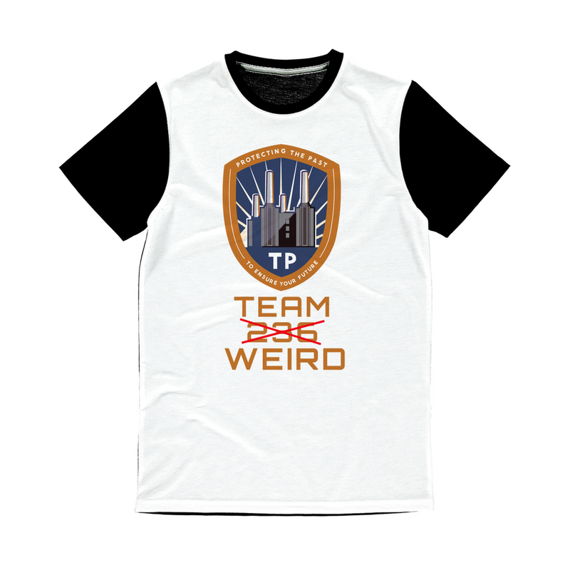 Time Police Team Weird (UK) Classic Panel T-Shirt