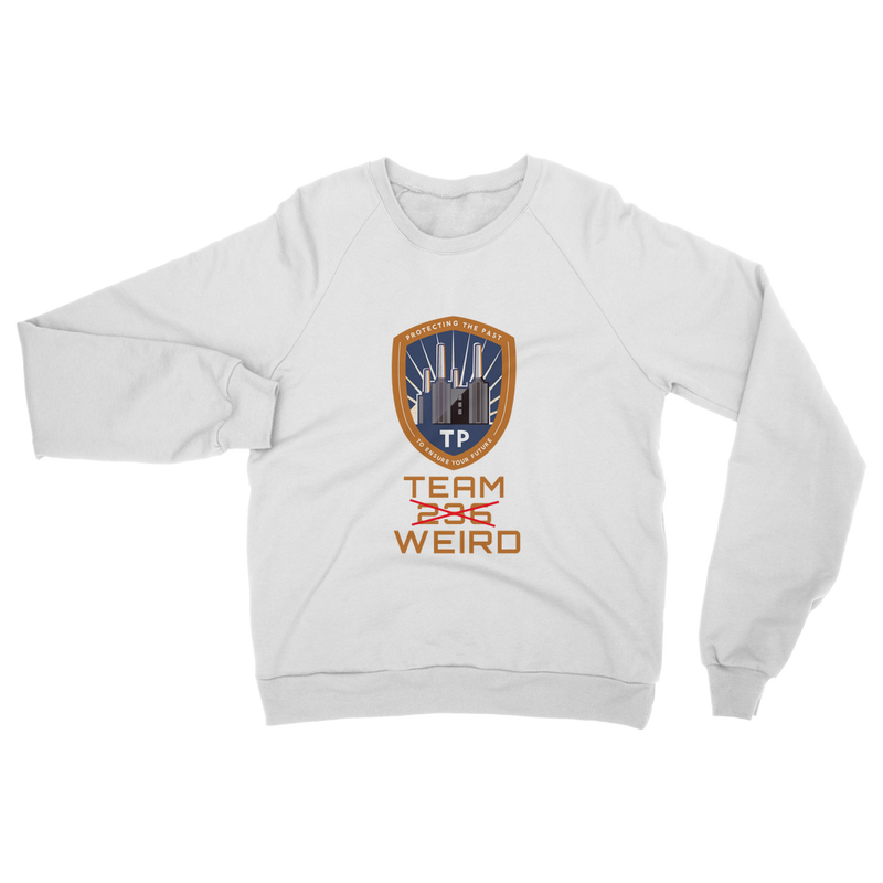 Time Police Team Weird (UK) Classic Adult Sweatshirt up to 5XL