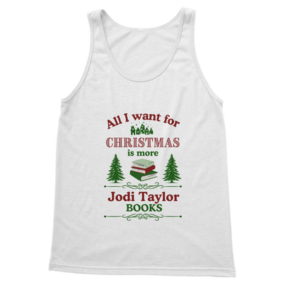 All I Want For Christmas is More Jodi Taylor Books (UK) Classic Adult Vest Top