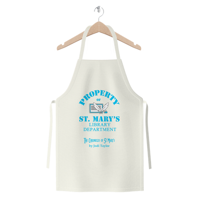 Property of St Mary's Library Department (UK) Premium Jersey Apron