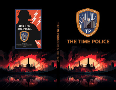 Time Police Series by Jodi Taylor paperback notebook