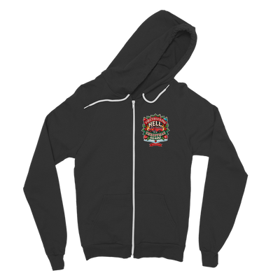 Firetrucking Hell - It's Christmas Again! (UK) Classic Adult Zip Hoodie