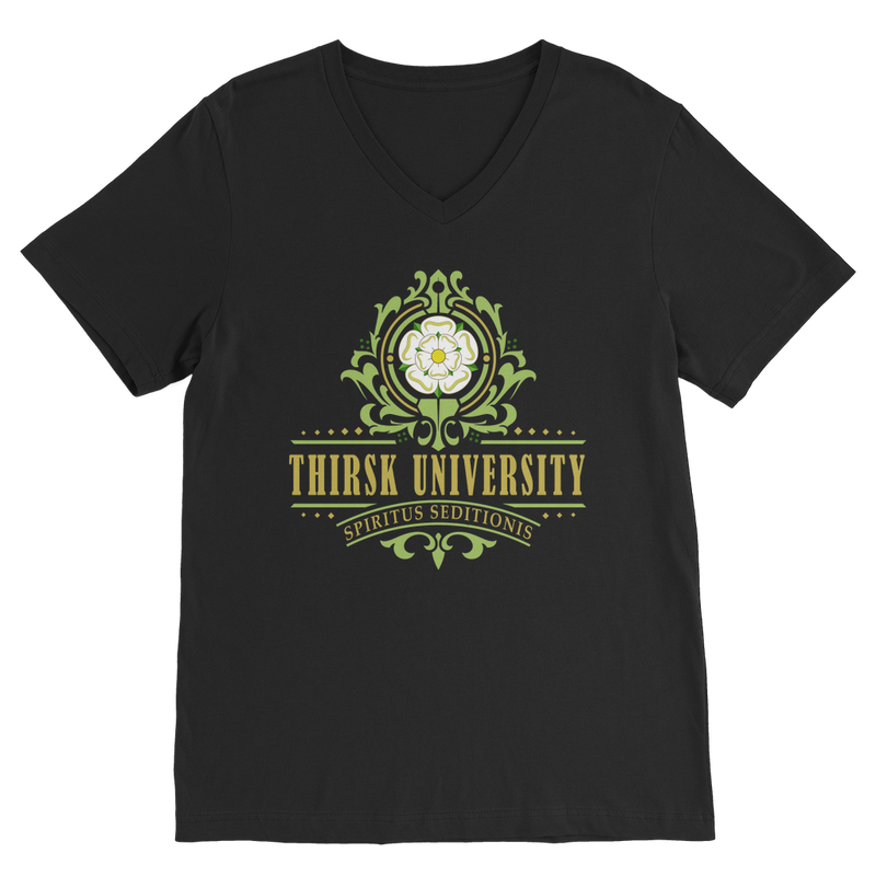 Thirsk University (UK) Classic V-Neck T-Shirt