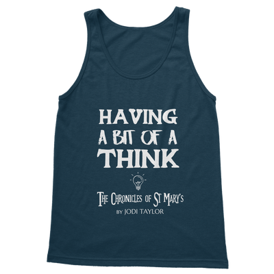 Having A Bit Of A Think Classic Adult Vest Top