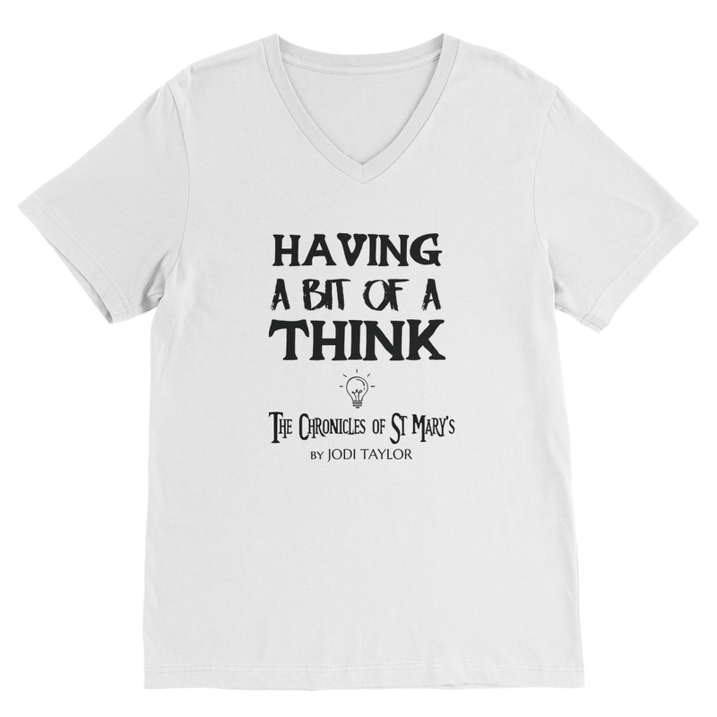 Having A Bit Of A Think Classic V-Neck T-Shirt