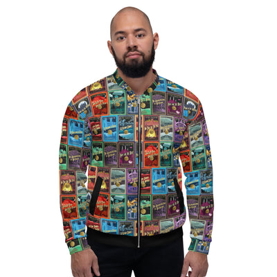 The Chronicles of St Mary's Covers Collection Unisex Bomber Jacket up to 3XL (Europe & USA)