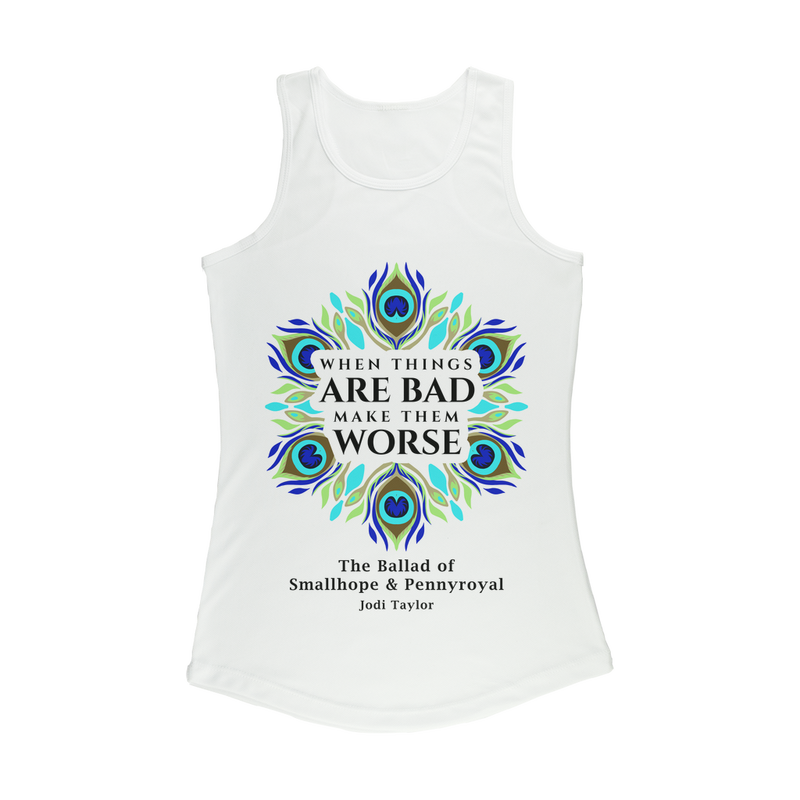 When Things Are Bad Make Them Worse (UK) Women Performance Tank Top