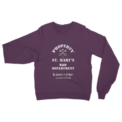 Property of St Mary's R&D Department (UK) Classic Adult Sweatshirt up to 5XL