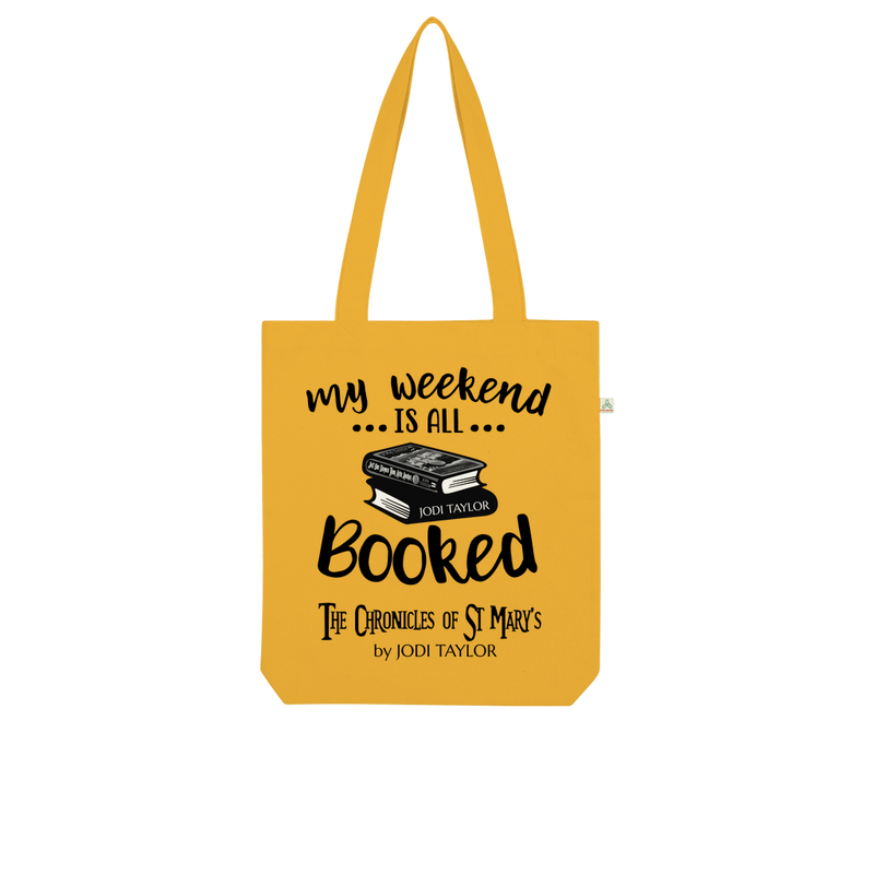 My Weekend Is All Booked Organic Tote Bag