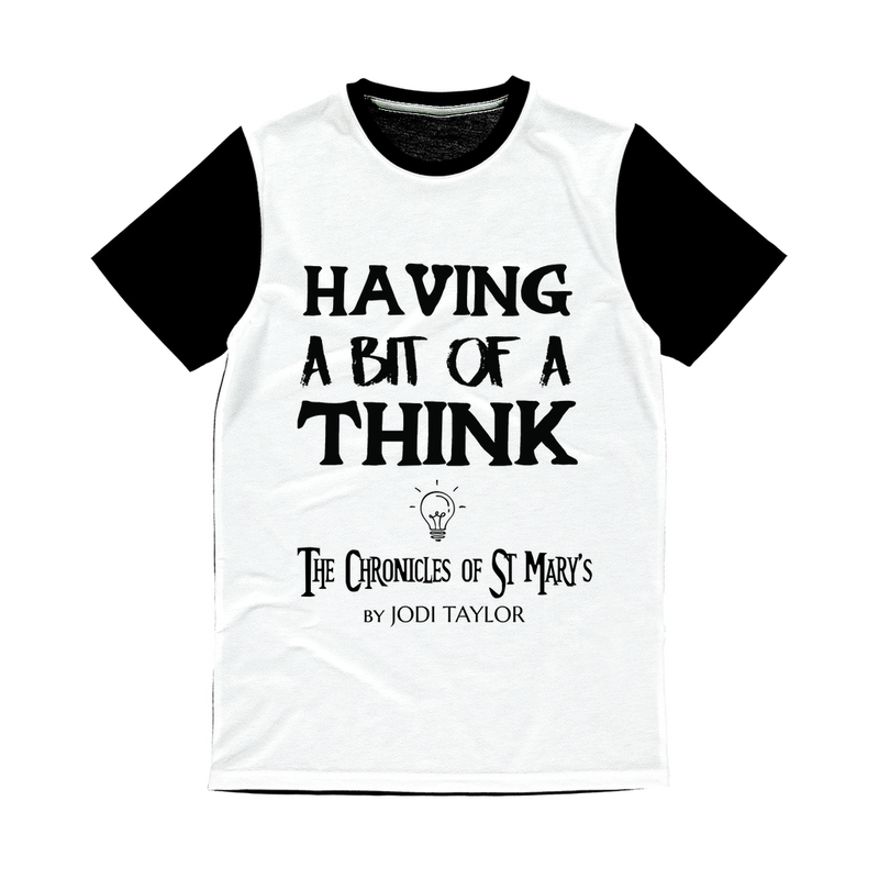 Having A Bit Of A Think Classic Panel T-Shirt