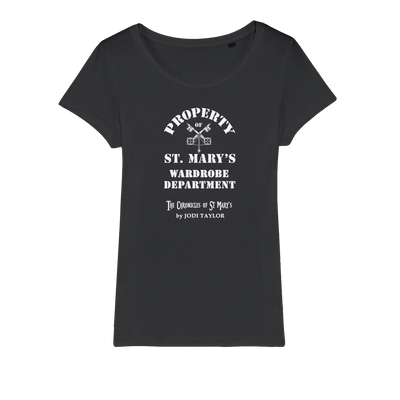 Property of St Mary's Wardrobe Department (UK) Organic Jersey Womens T-Shirt