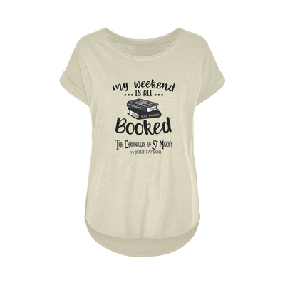 My Weekend Is All Booked Women's Long Slub T-Shirt XS-5XL