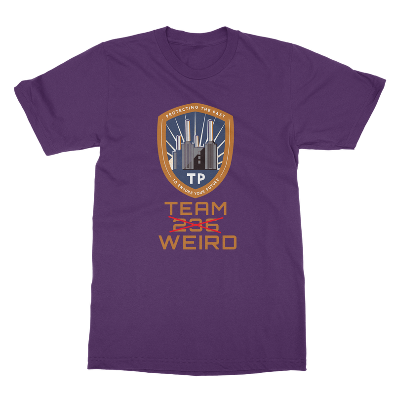 Time Police Team Weird (UK) Classic Adult T-Shirt up to 5XL