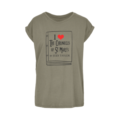 I Love the Chronicles of St Mary's (UK) Women's Extended Shoulder T-Shirt XS-5XL